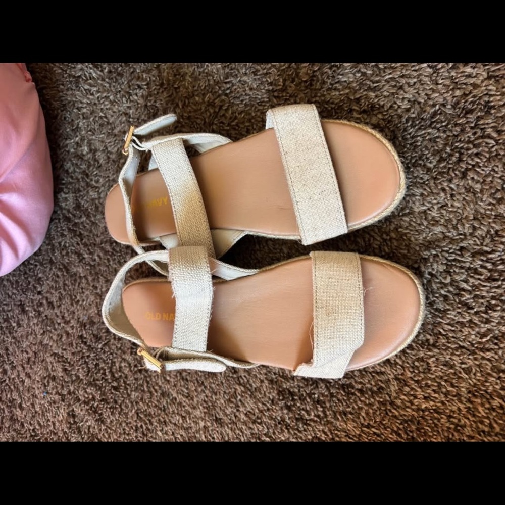 Beige Strappy Sandals